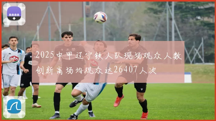 2025中甲辽宁铁人队现场观众人数创新高场均观众达26407人次